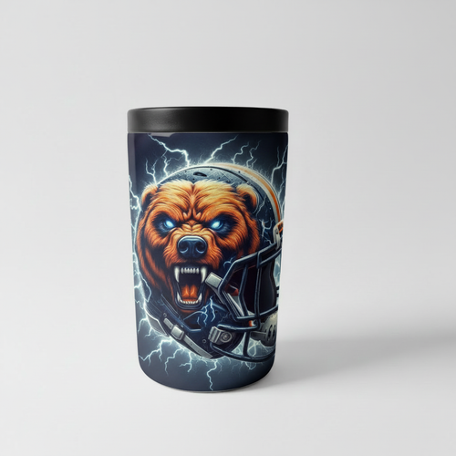 Bears can cooler with matching lid
