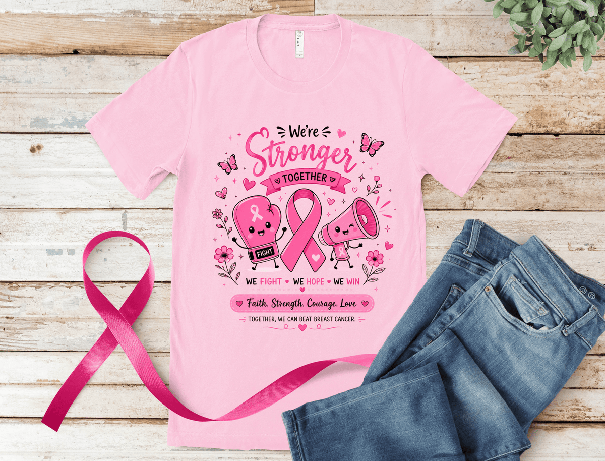 Breast Cancer Awareness T-Shirts - ABigBdesignz