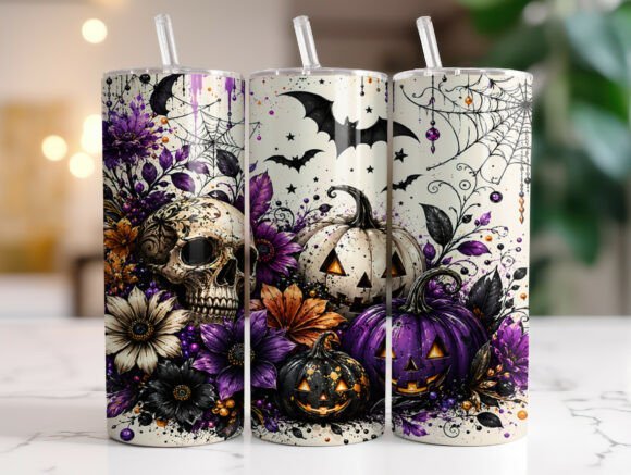 Fall/Halloween 20 oz Tumblers - ABigBdesignz