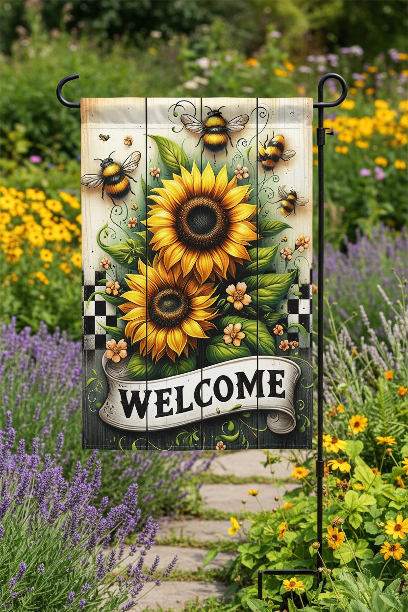 Garden Flag - ABigBdesignz