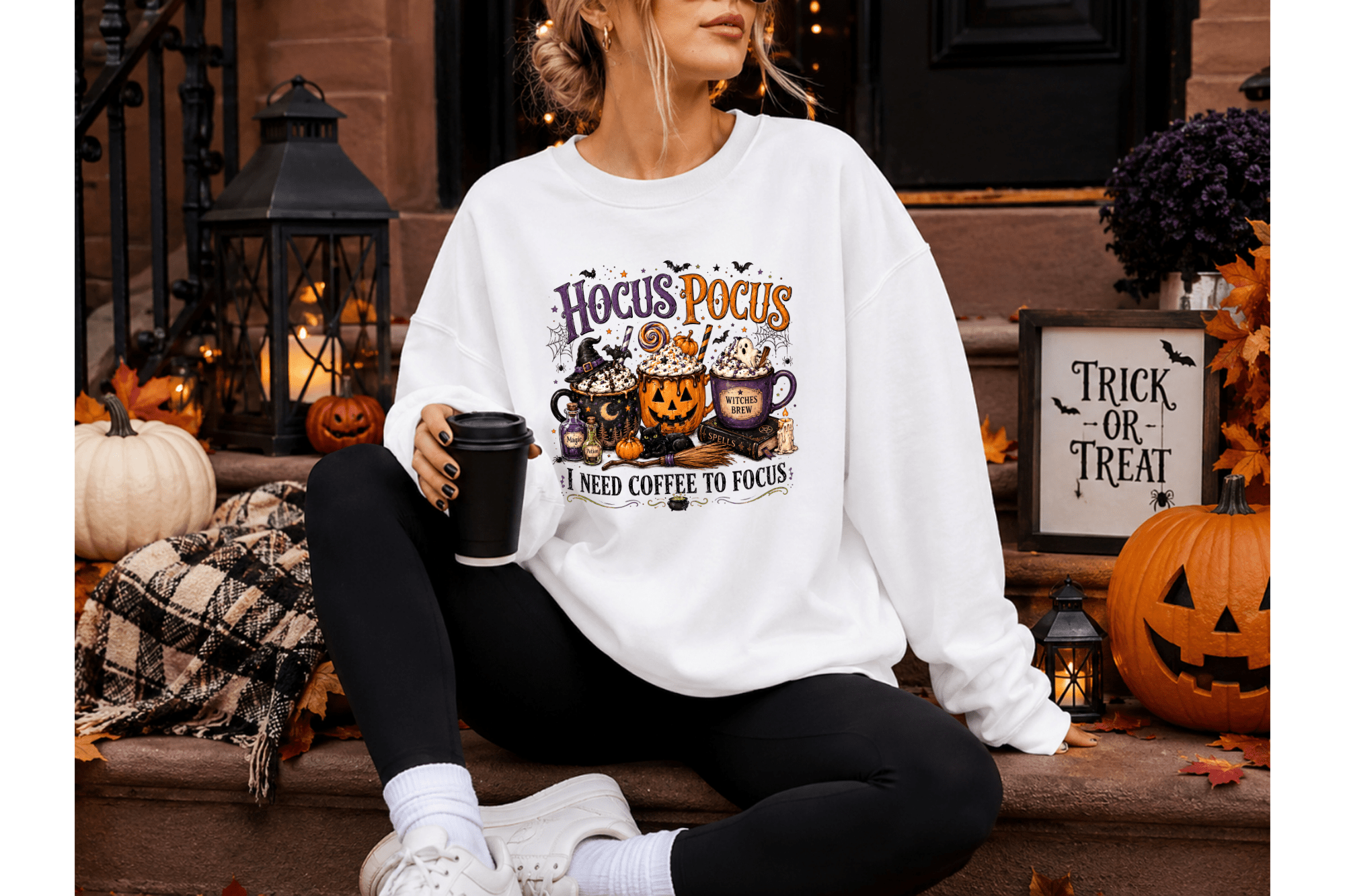 Halloween & Fall Seasonal Sweatshirts - ABigBdesignz