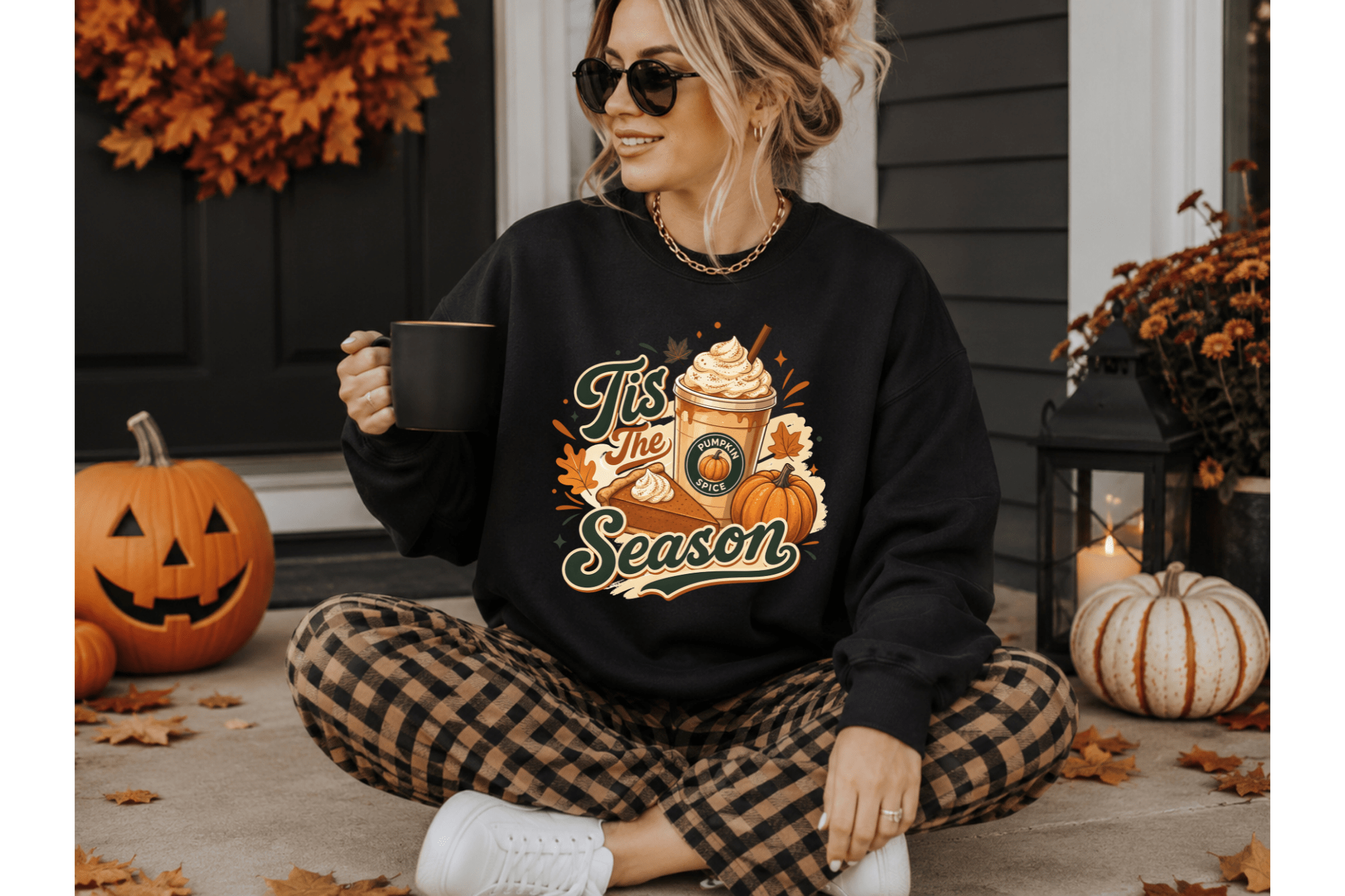 Halloween & Fall Seasonal Sweatshirts - ABigBdesignz