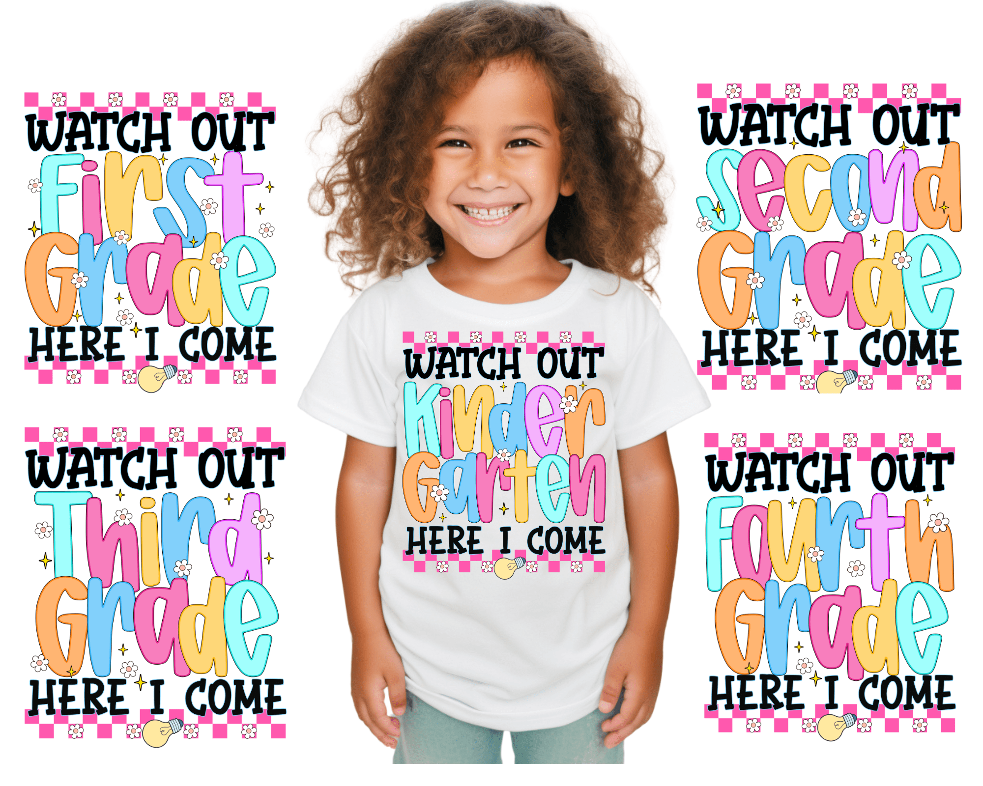 Kids Back to School Shirts - ABigBdesignz