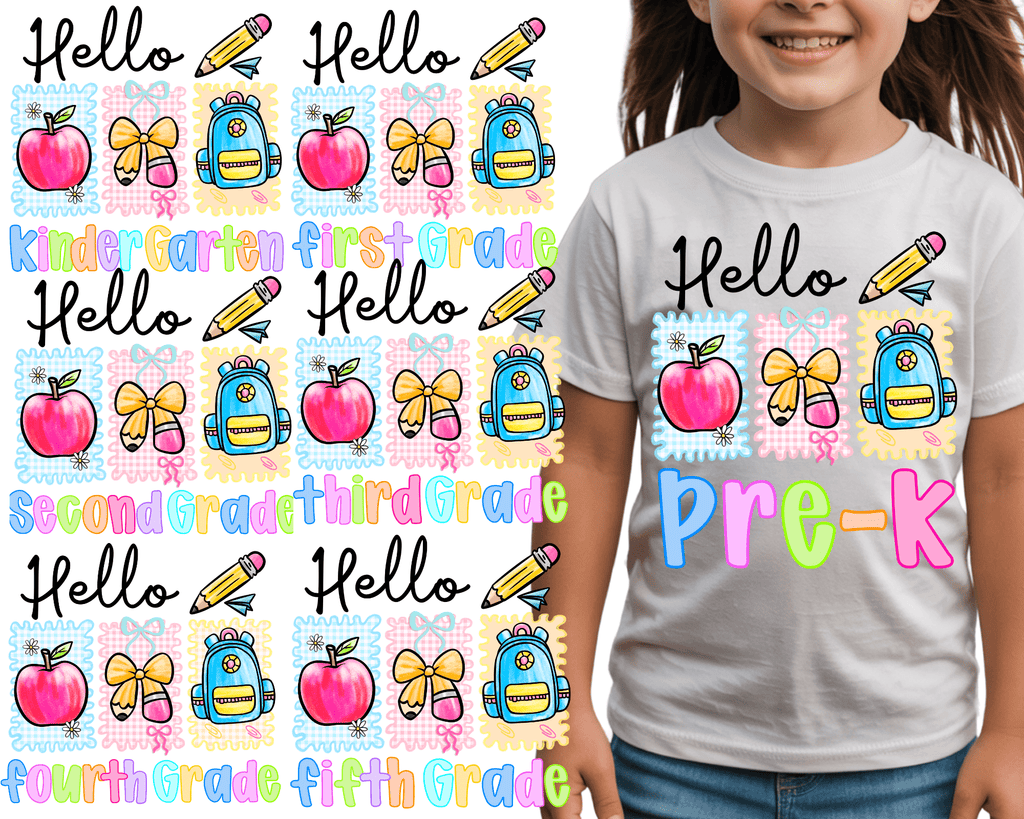 Kids Back to School Shirts - ABigBdesignz