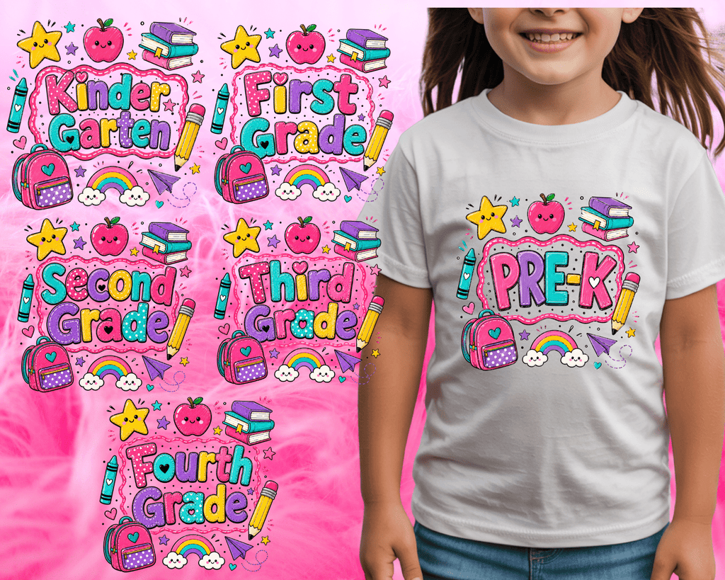 Kids Back to School Shirts - ABigBdesignz