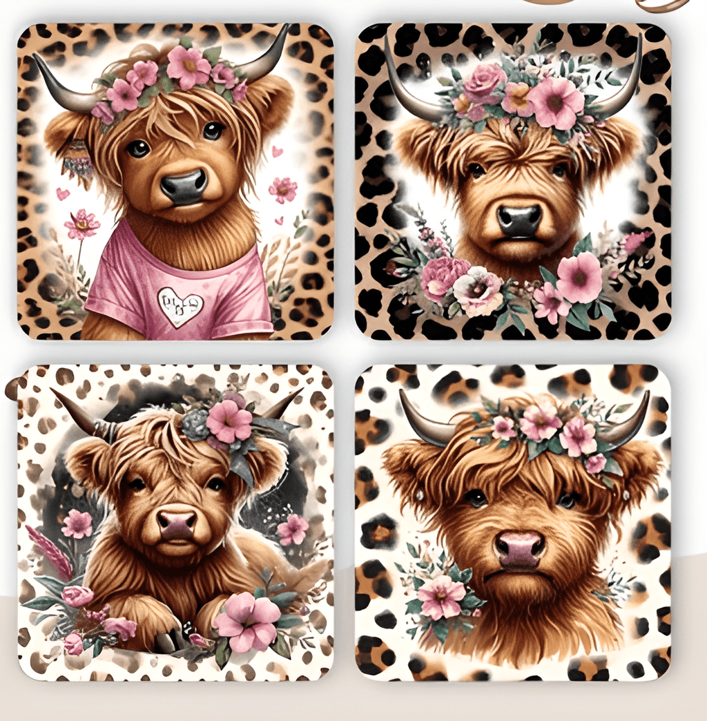 Personalized Ceramic Coasters - ABigBdesignz