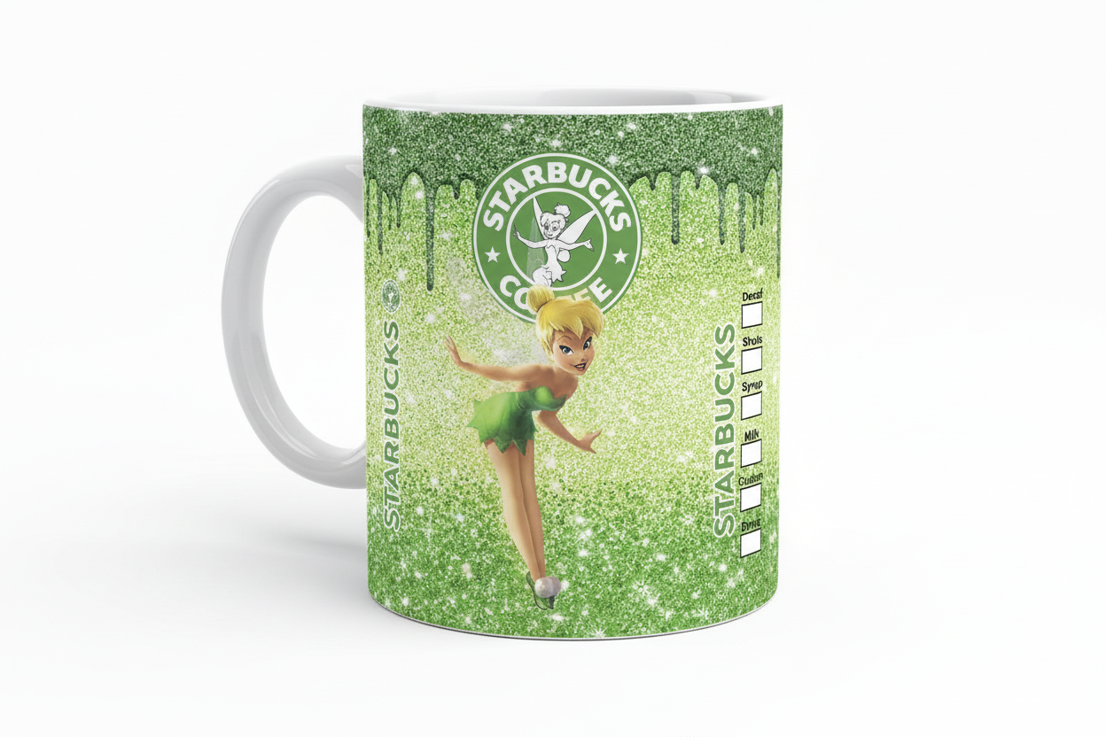 Tinker Bell ceramic coffee mug
