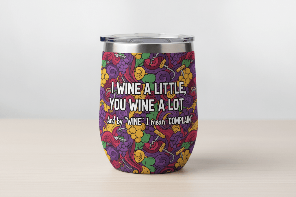 Wine Tumblers - ABigBdesignz